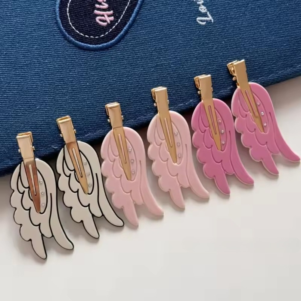 Women Fashion Fun - 귀여운 날개 모양 헤어핀 재미있는 헤어핀