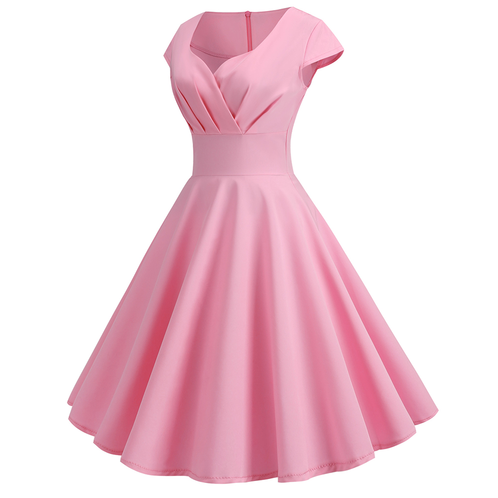 Women'S Fashion In The 50S - 패션 핫세일 여성 드레스 레트로 소프트