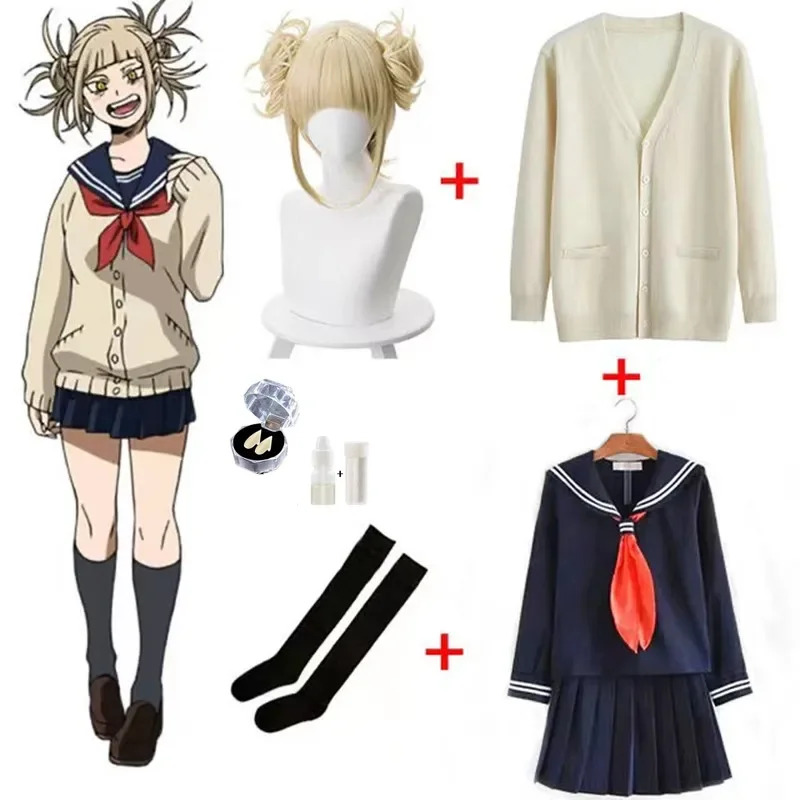 Knitted Vest Women - Anime My Hero Academia 히미코 토가