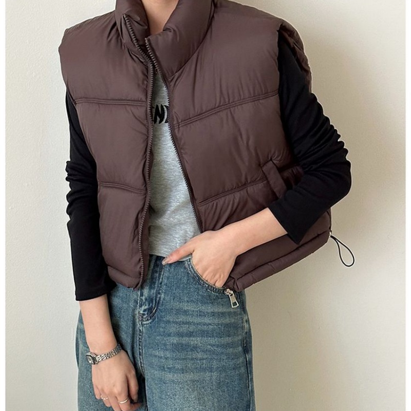 2026 새로운 여성 짧은 조끼 레이디 캔디 컬러 다목 - Women'S Fashion Gilet 리뷰 및 가격