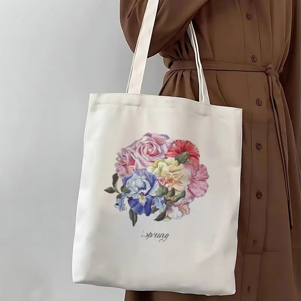 오렌지색 태비 고양이 토트백 심플한 선화 프린트 재미있 - Women Fashion Fun 리뷰 및 가격
