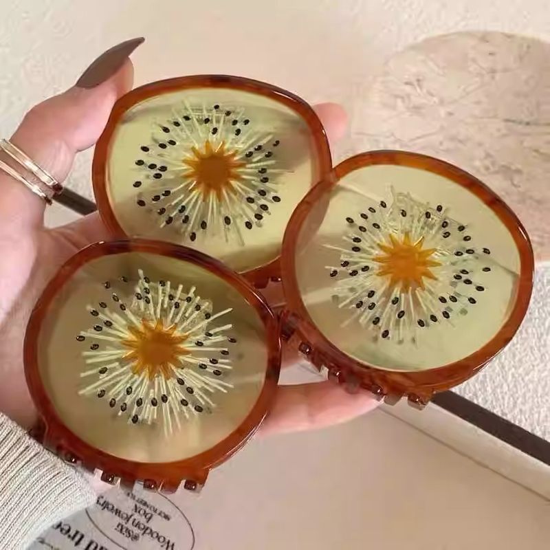 1pc 새로운 재미있는 과일 잡기, 키위 헤어 클립,  - Women Fashion Fun 리뷰 및 가격
