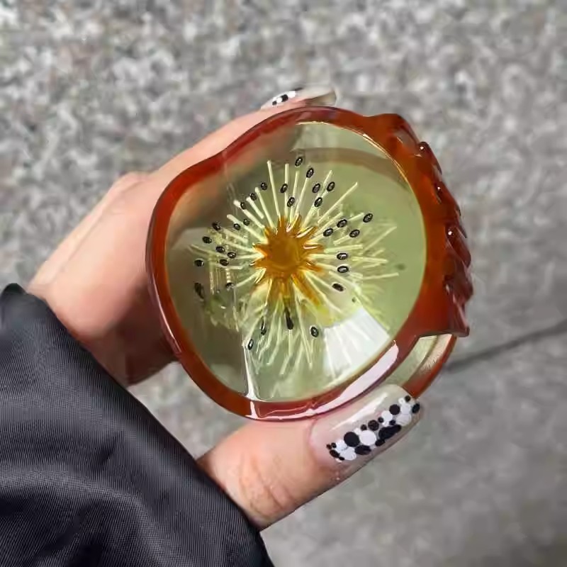 1pc 새로운 재미있는 과일 잡기, 키위 헤어 클립,  - Women Fashion Fun 리뷰 및 가격