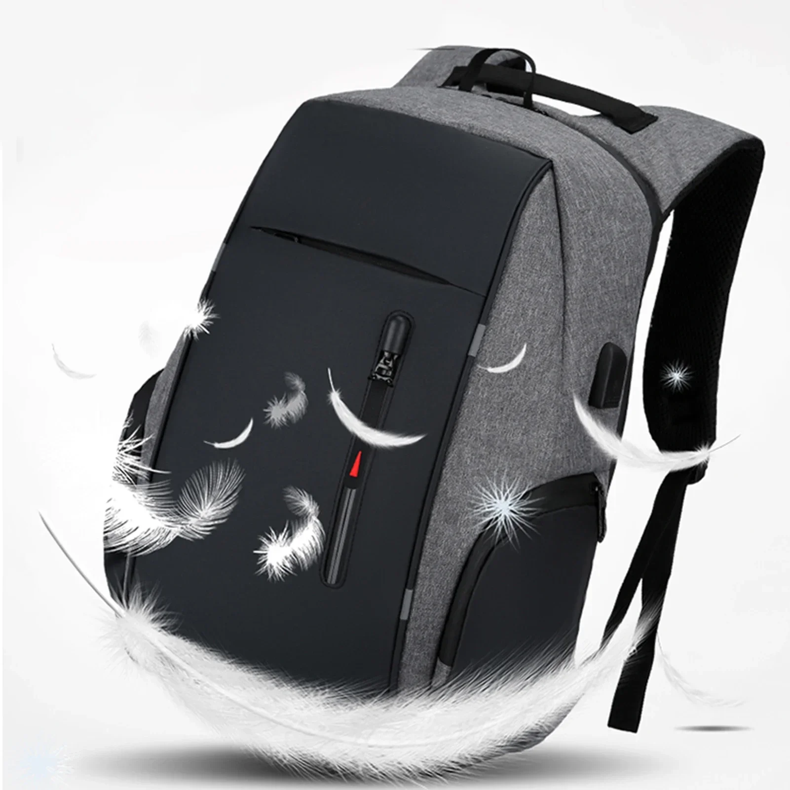 USB 포트가 있는 17인치 노트북 가방용 노트북 배낭 - Women'S Fashion Backpack 리뷰 및 가격