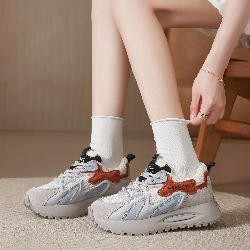 2026 봄 여름 패션 스니커즈 여성 메쉬 신발 두꺼운 - Women'S Yellow Fashion Sneakers 리뷰 및 가격