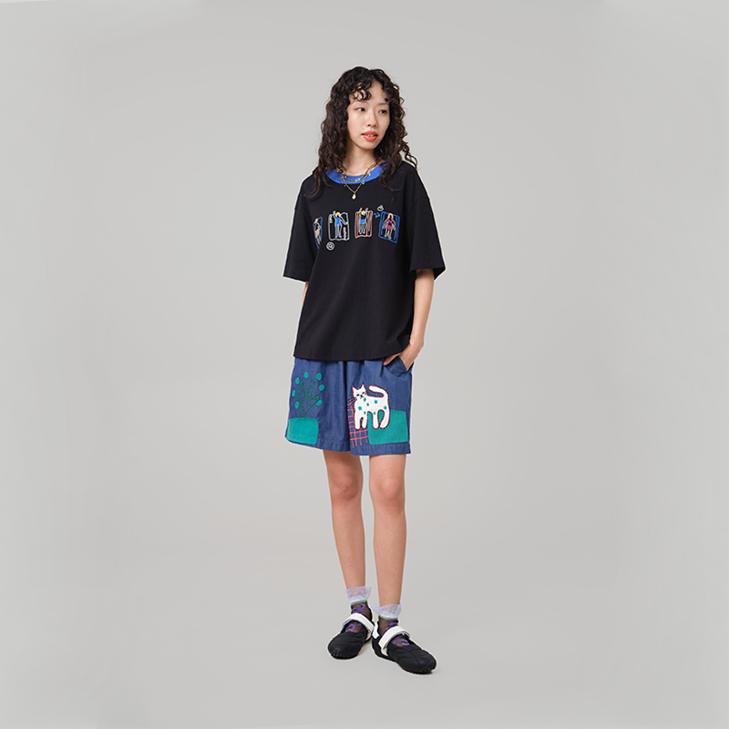 MOVEUP 캐주얼 와이드 레그 데님 반바지 2026  - Women Fashion Fun 리뷰 및 가격