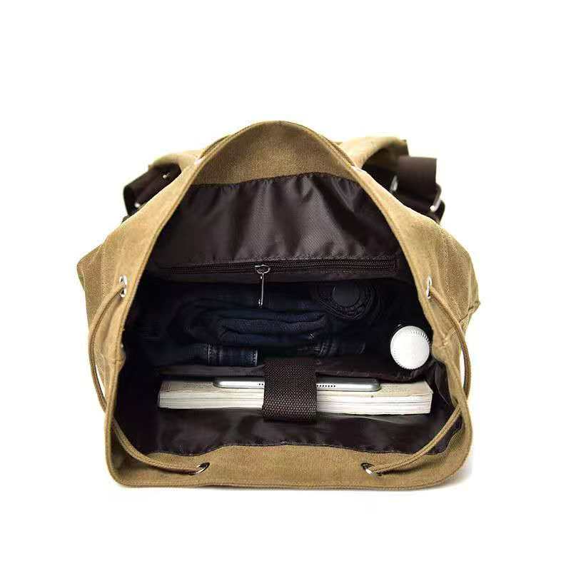 2026 캔버스 백팩 듀얼 숄더 스트랩 대용량 버킷 백 - Women'S Fashion Backpack 리뷰 및 가격