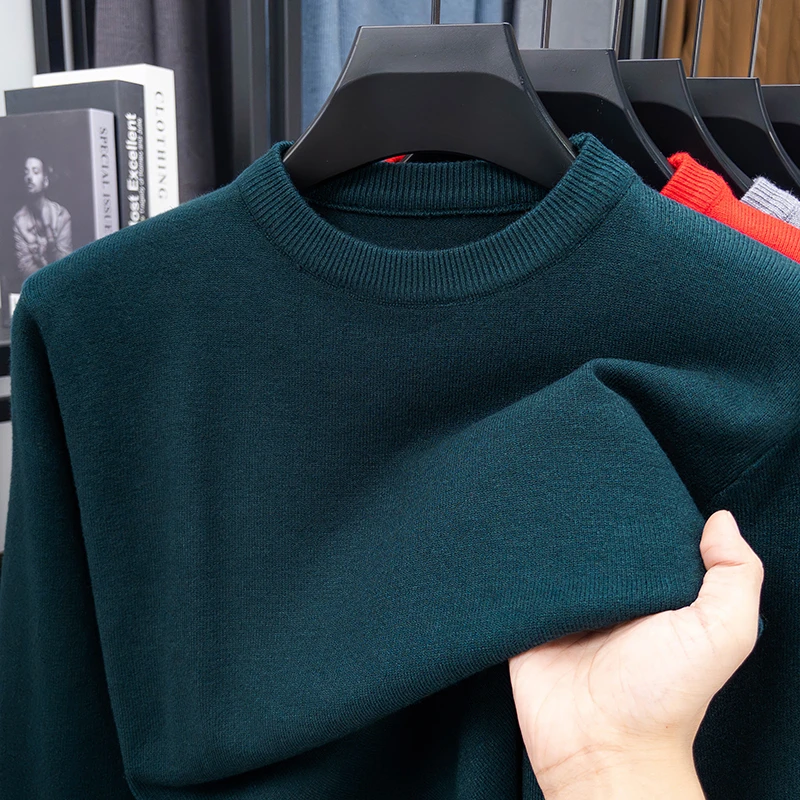 2026 신상 남성 캐주얼 스웨터 라운드넥 긴팔 니트  - Ribbed Knit Sweater 리뷰 및 가격