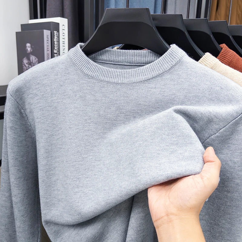 2026 신상 남성 캐주얼 스웨터 라운드넥 긴팔 니트  - Ribbed Knit Sweater 리뷰 및 가격