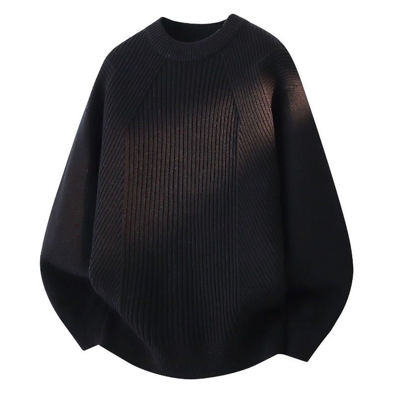 여성용 크루넥 사선 골지 니트 루즈핏 긴팔 스웨터 - Ribbed Knit Sweater 리뷰 및 가격