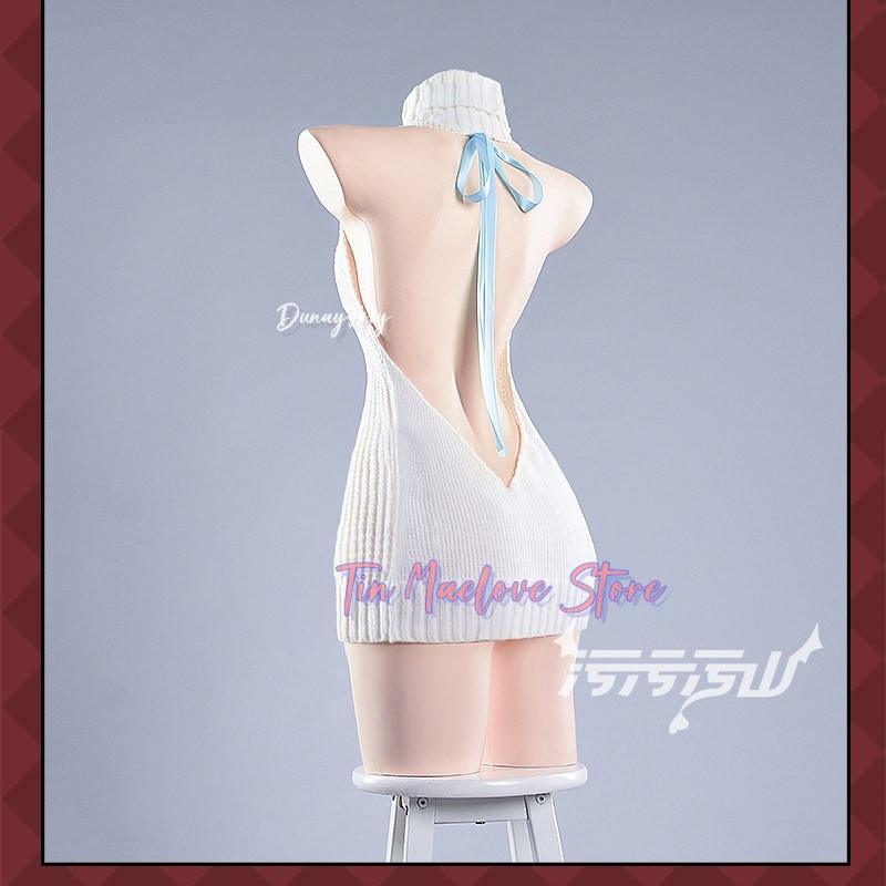블루 아카이브 키사키 고양이 귀 백리스 스웨터 애니메이 - Turtleneck Bodysuit 리뷰 및 가격