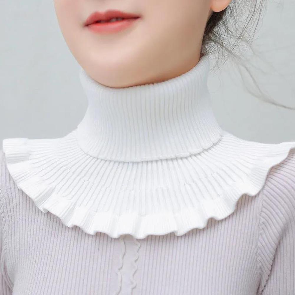 여성용 따뜻한 니트 칼라 스카프, 터틀넥 니트 가짜 칼 - Turtleneck Bodysuit 리뷰 및 가격