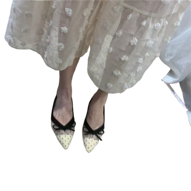 2026년 여름 신상 폴카 도트 싱글 슈즈 에어 메쉬  - Women'S Fashion For Summer 2026 리뷰 및 가격