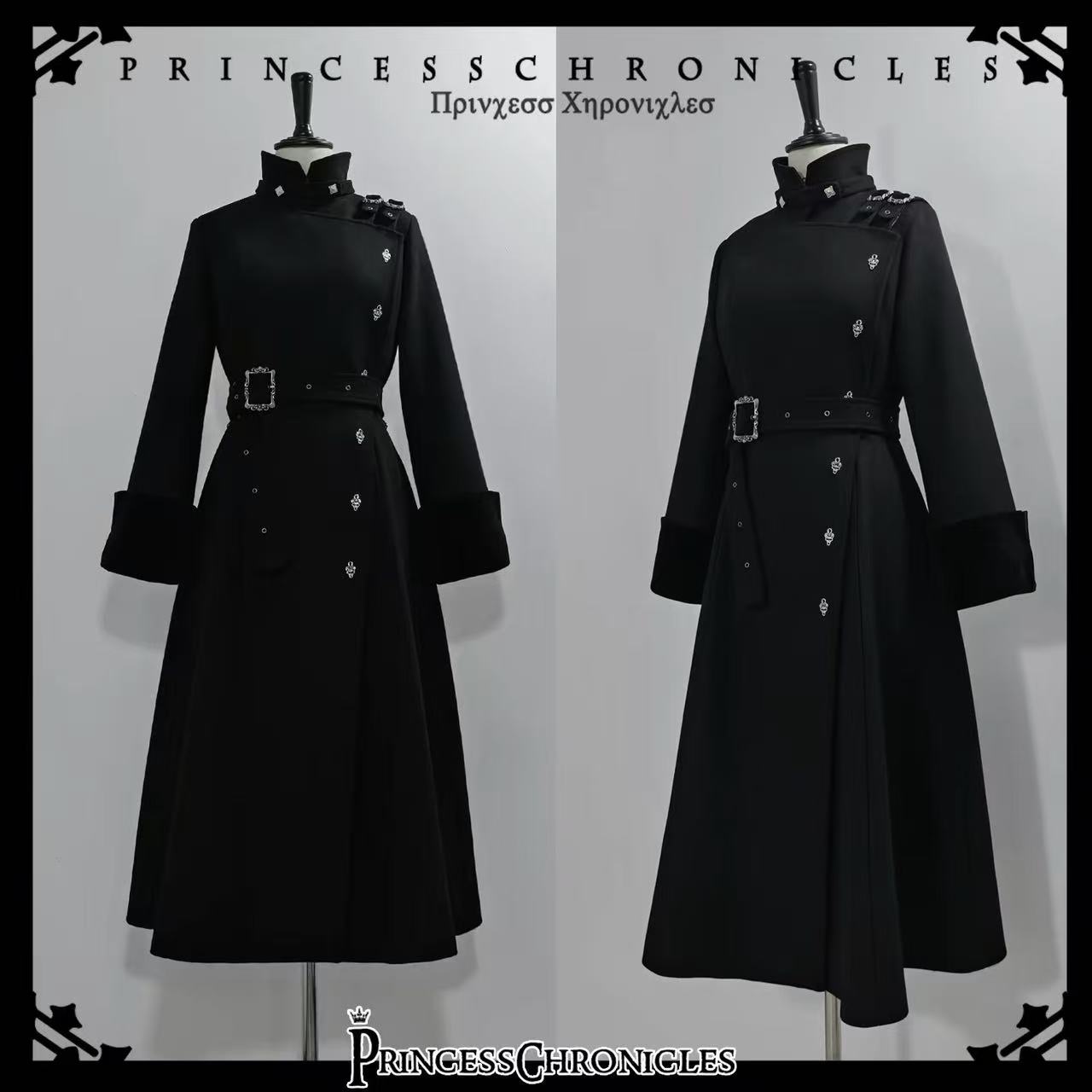 미적 고딕 스타일 우아한 롱 울 코트 여성 허리끈 슬리 - Women'S Fashion Winter 2025 리뷰 및 가격