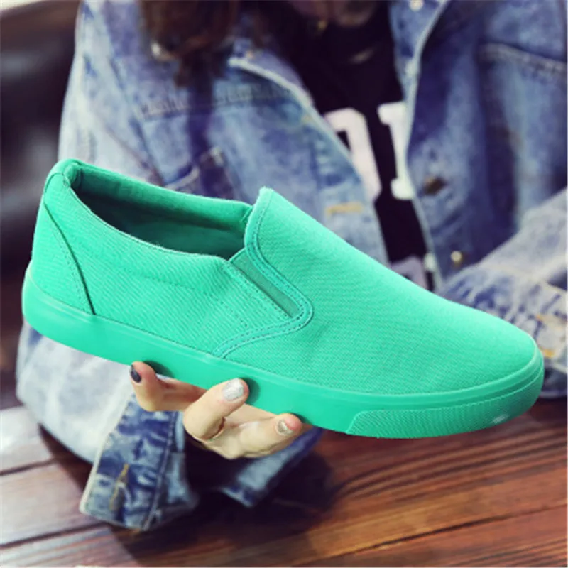 남녀공용 통기성 캔버스 캐주얼 신발, 학생 로퍼 신발, - Women'S Yellow Fashion Sneakers 리뷰 및 가격