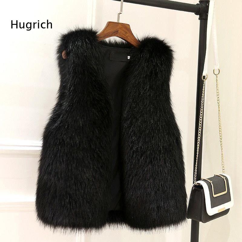 여성용 인조 퍼 조끼 민소매 푹신하고 따뜻한 겨울 코트 - Women'S Fashion Gilet 리뷰 및 가격
