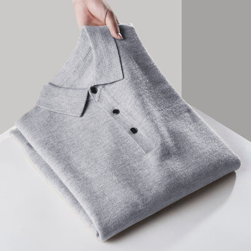 남성용 쿼터 지퍼 스웨터 긴팔 버튼다운 골프 셔츠 캐주 - Ribbed Knit Sweater 리뷰 및 가격