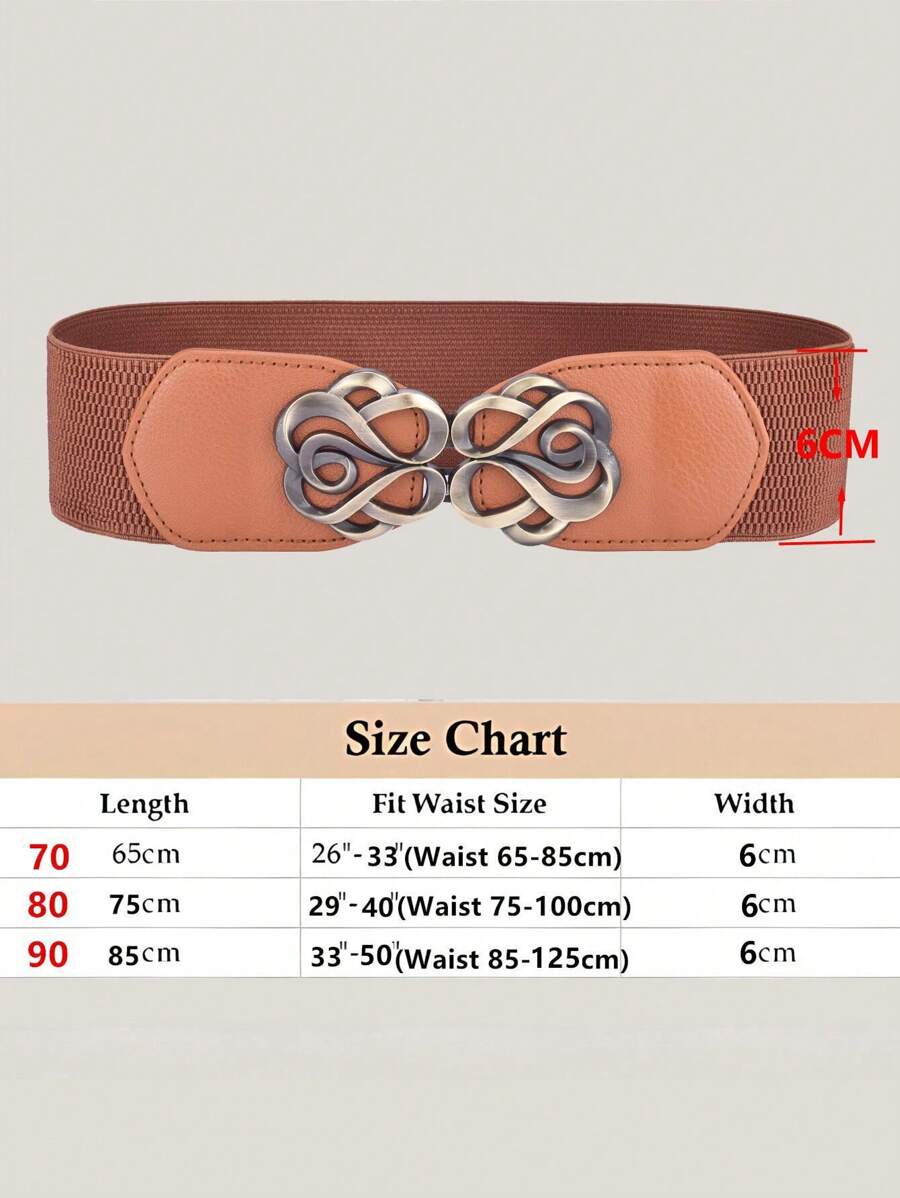 1pc 50년대 빈티지 와이드 탄성 허리 벨트, 여성용 - Women'S Fashion In The 50S 리뷰 및 가격
