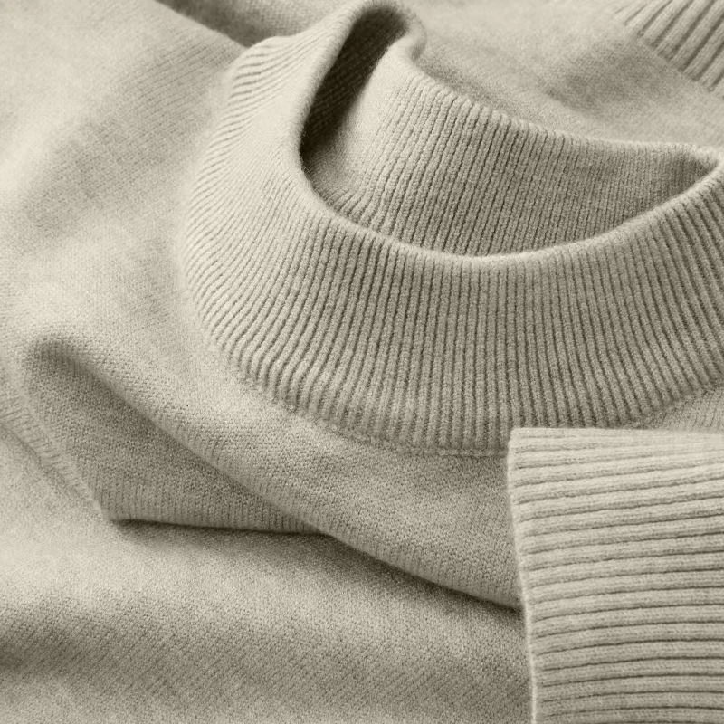 가을 뉴 남성 캐주얼 모의 터틀넥 스웨터 긴팔 따뜻한  - Ribbed Knit Sweater 리뷰 및 가격