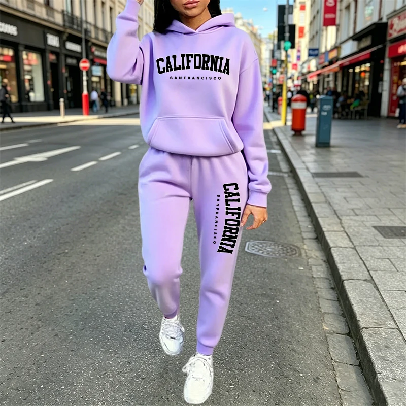 도시 캐주얼 패션 후드 조거 수트 가을 겨울 의상 20 - Women'S Fashion Hoodie 리뷰 및 가격