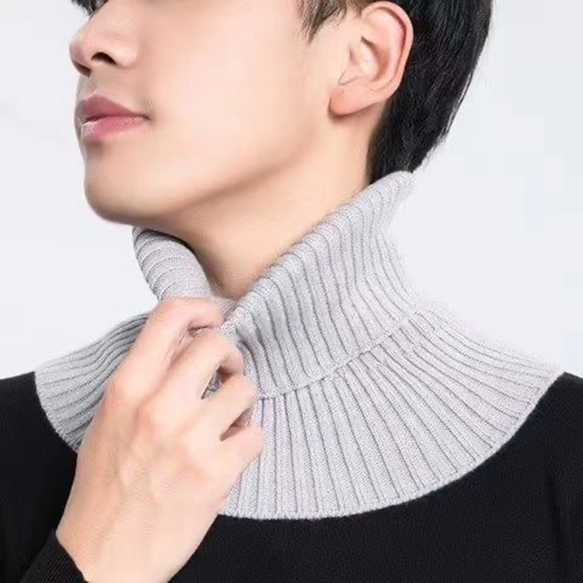 패션 니트 가짜 칼라 가을 겨울 단색 스카프 여성 터틀 - Turtleneck Bodysuit 리뷰 및 가격