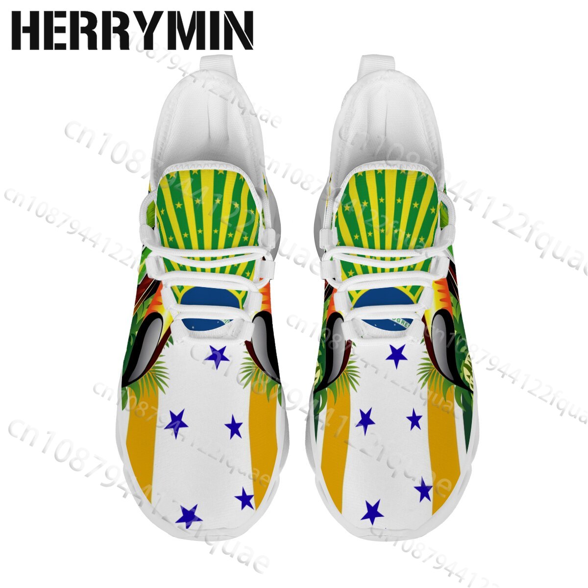 남성 여성 브라질 국기 녹색 노란색 줄무늬 프린트 스니 - Women'S Yellow Fashion Sneakers 리뷰 및 가격