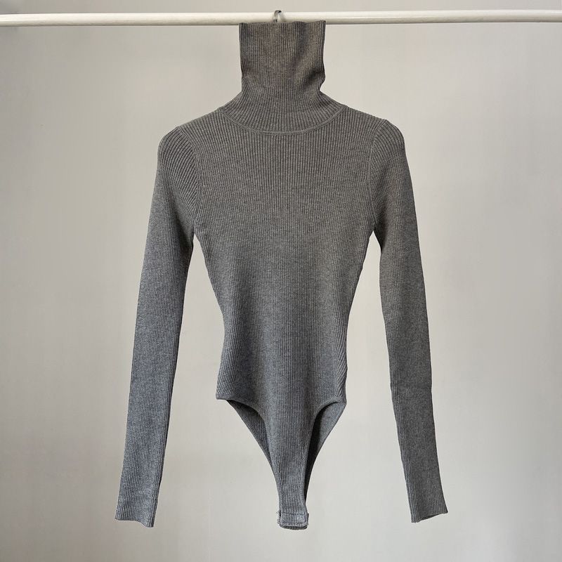 바디 슈트 여성 긴 소매 우아한 패션 터틀넥 솔리드 섹 - Turtleneck Bodysuit 리뷰 및 가격