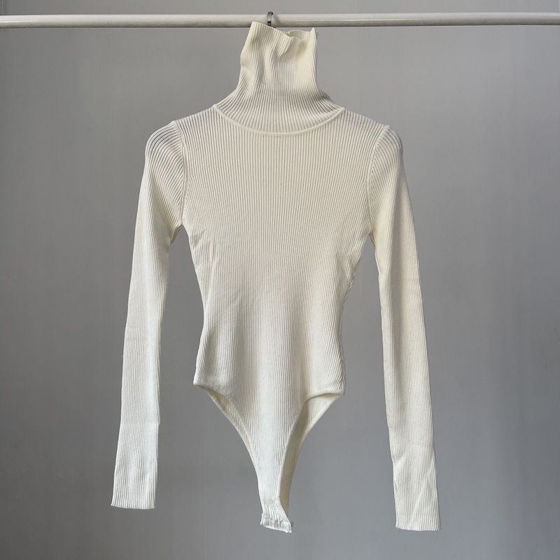 바디 슈트 여성 긴 소매 우아한 패션 터틀넥 솔리드 섹 - Turtleneck Bodysuit 리뷰 및 가격