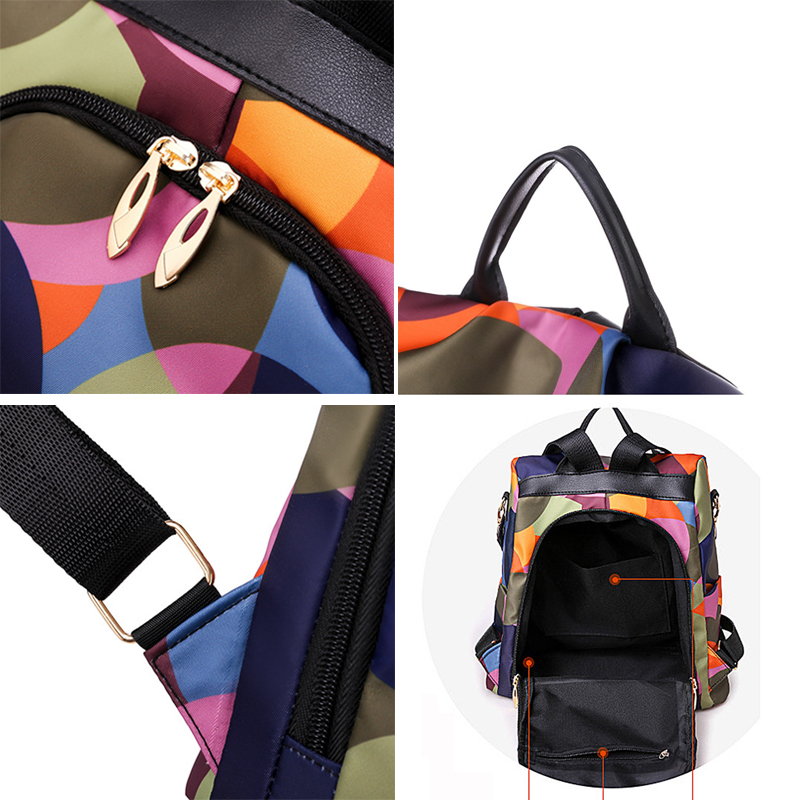 패션 여성 배낭 도난 방지 배낭 여성 옥스포드 어깨 가 - Women'S Fashion Backpack 리뷰 및 가격