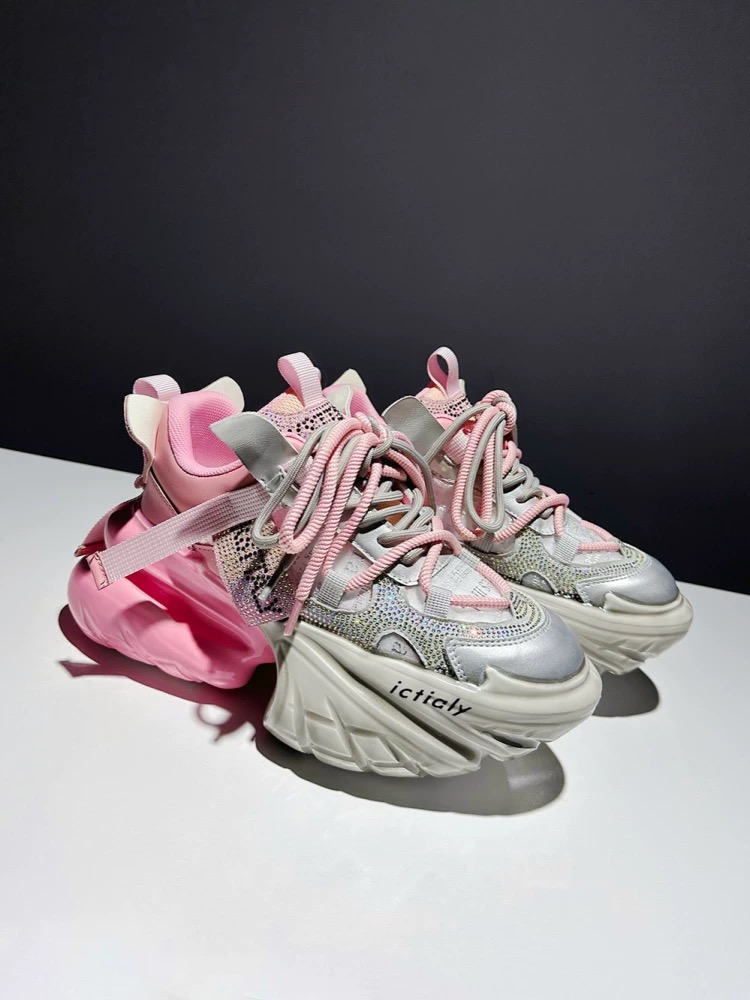 여성 하이힐 플랫폼 신발 크리스탈 패션 럭셔리 디자인  - Women'S Yellow Fashion Sneakers 리뷰 및 가격