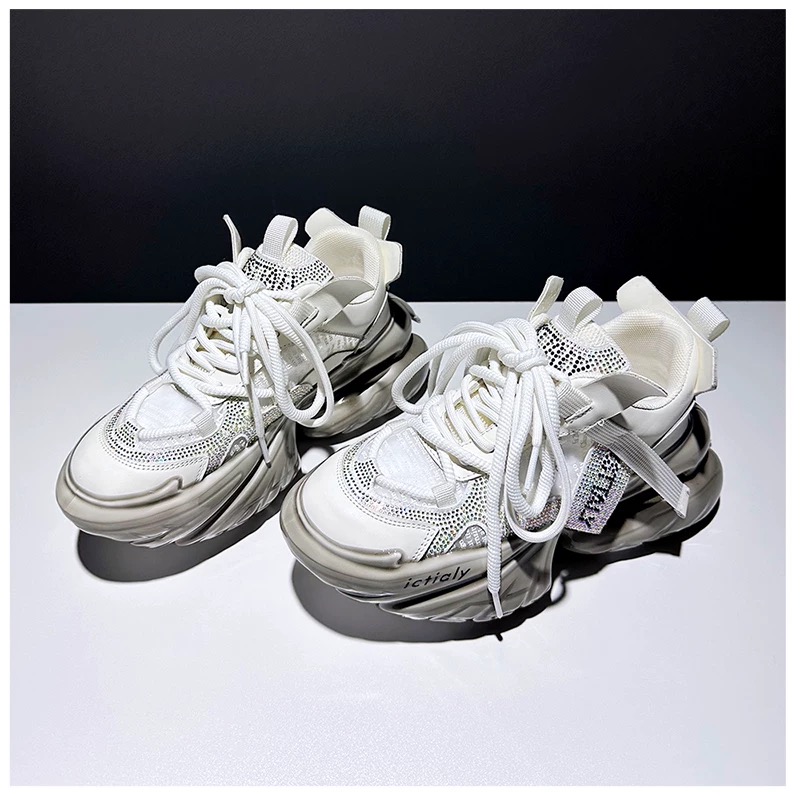 여성 하이힐 플랫폼 신발 크리스탈 패션 럭셔리 디자인  - Women'S Yellow Fashion Sneakers 리뷰 및 가격
