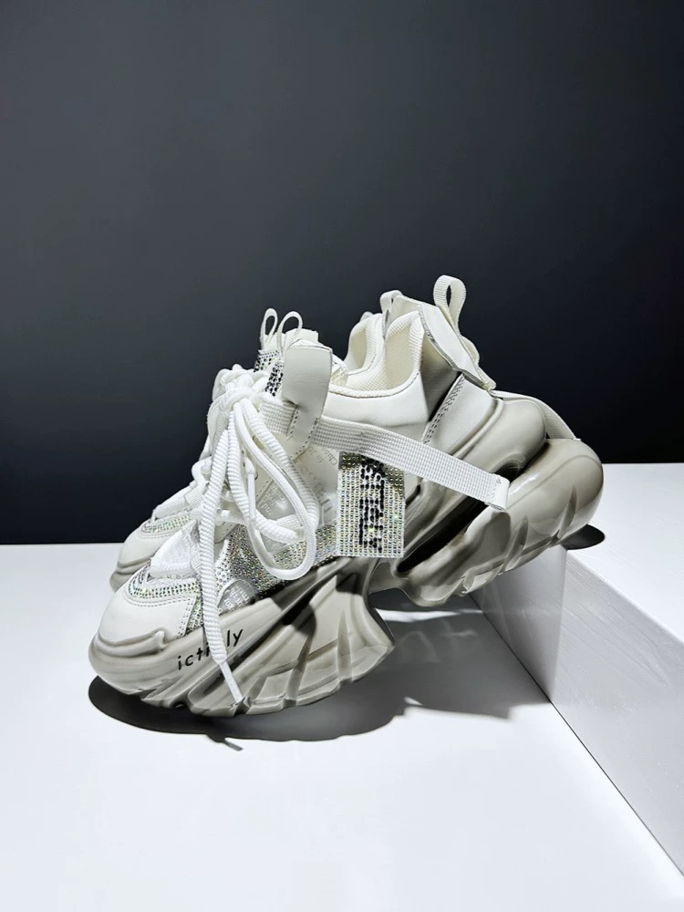 여성 하이힐 플랫폼 신발 크리스탈 패션 럭셔리 디자인  - Women'S Yellow Fashion Sneakers 리뷰 및 가격
