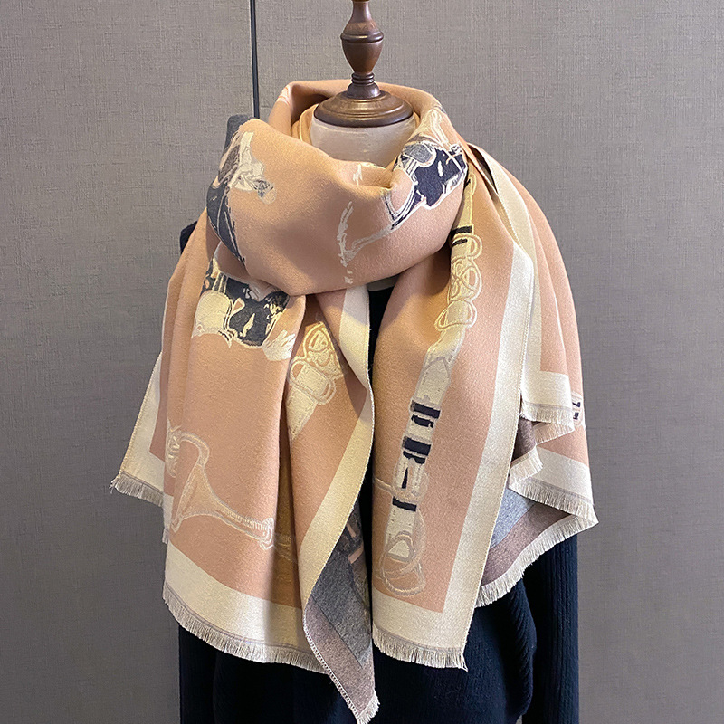 2024 럭셔리 따뜻한 파시미나 목도리 여성 스카프 두 - Women'S Fashion Poncho 리뷰 및 가격
