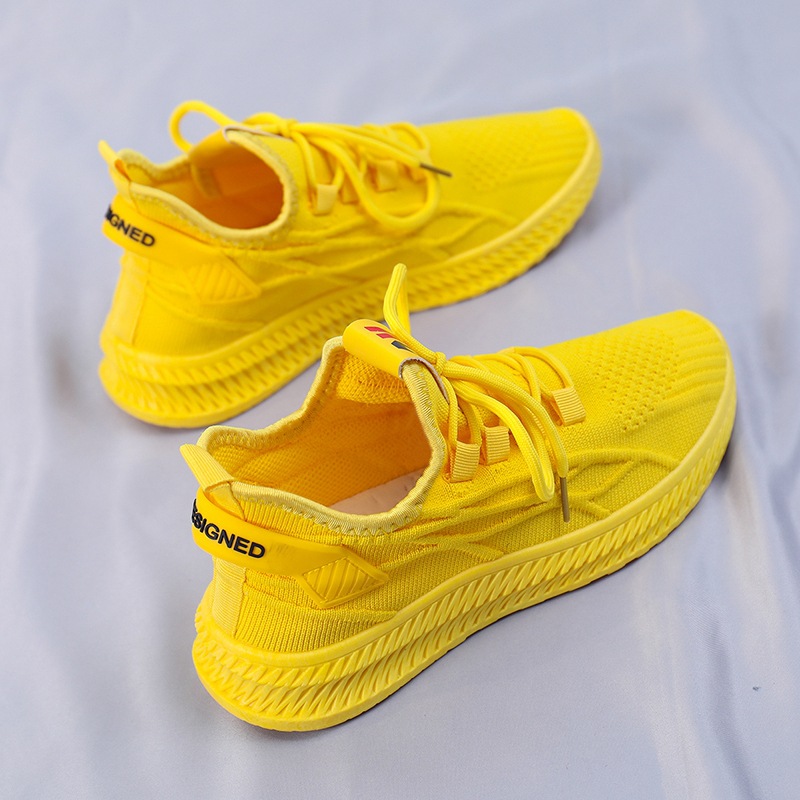 2026 패션 봄 여성 스니커즈 여성 신발 한국 메쉬  - Women'S Yellow Fashion Sneakers 리뷰 및 가격